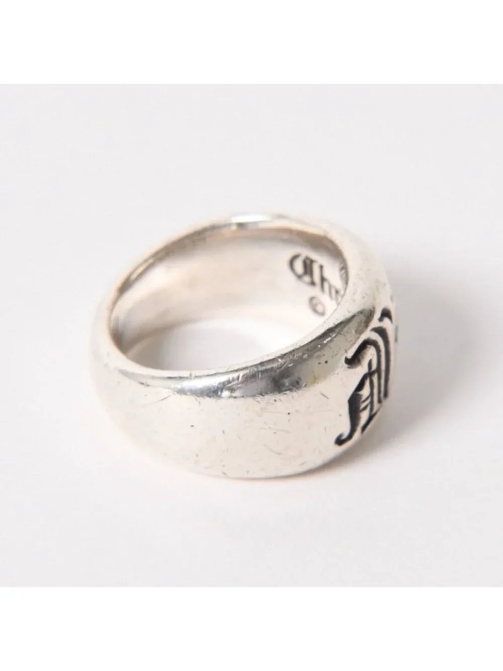 Chrome Hearts Sea CH Sea Ring Sterling Silver